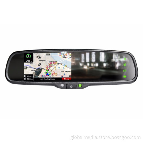 Car Navigation and Entertainment System Touch Screen Car DVD GPS Car Mirror Replacement